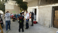  بالصور: إصابة خطيرة لشخص حاول وضع حدٍ لحياته وسط مدينة يافا